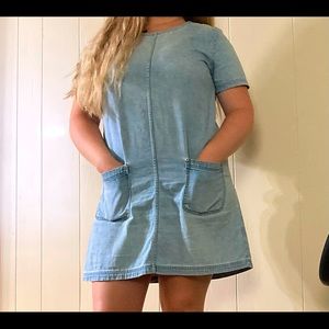 Denim dress
